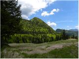 Stara Fužina - Planina Vodični vrh